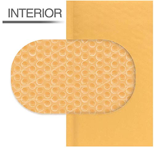 Secure Seal #6 12.5x19 Kraft Bubble Mailers Padded Shipping Envelopes (Pack of 50) - color: Kraft, size: #6 12.5x19” 50 Pack
