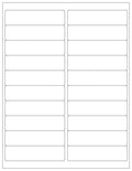 HouseLabels 200 Sheets; 4,000 Labels, 20-UP, Shipping/Mailing Labels (4.0" x 1.0") - BPA Free!
