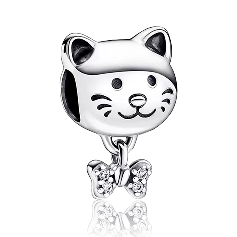 10 Pack Silver Bead Charms for Bracelets and Necklaces Pendant Dangle Beads Jewelry Gifts for Women Charm Set - color: Travel Hot Air Balloon