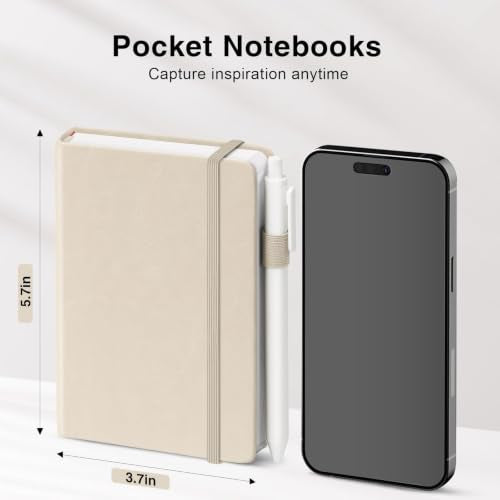 Oucaru Small Notebook 16 Pack, A6 Pocket Notebook, Mini Lined Journal - color: A-Pastel Colors, style: 16 Pack