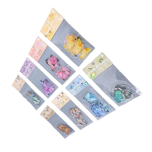 320Pcs Stickers, Translucent Decorative Stickers Decals for DIY Crafts, with Various Small Size Designs for Art Journaling Scrapbooking