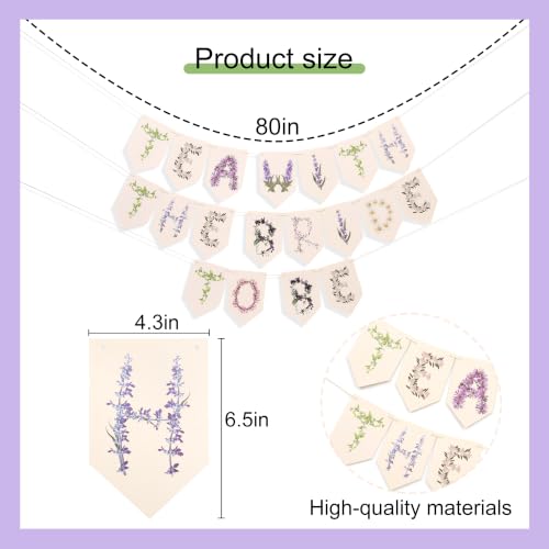 Tea with the Bride to Be Banner - Botanical Flower Alphabet Bridal Shower Decorations, tercolor Floral Tea Party Garland, Garden Wedding Bunting, Engagement Party Dessert Table Backdrop Props (Tea with the Bride to Be) - color: Tea with the Bride to Be