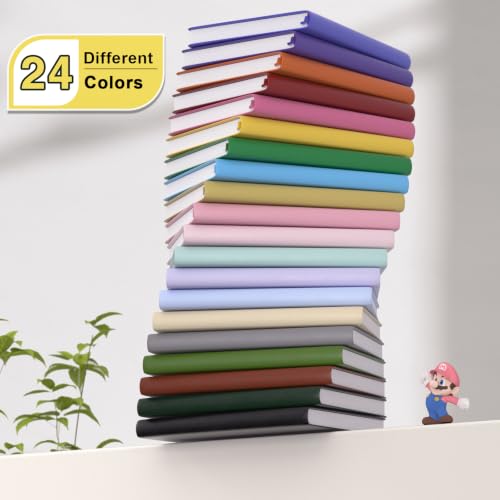 Oucaru Small Notebook 8 Pack, A6 Pocket Notebook, Mini Lined Journal - color: Mercury Gray, style: 8 Pack