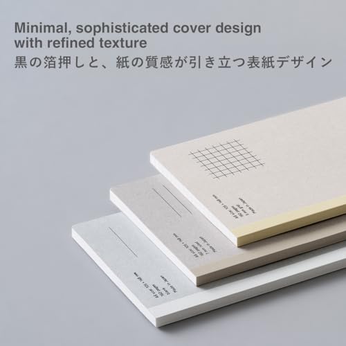 MARK'STYLE EDiT Designed for Clear Thinking, Thin, Lightweight, and Smooth to Write On” — 160-Page Notebook (A6 (7mm Ruled) (Pack of 2)) - size: A6 (7mm Ruled) (Pack of 2)