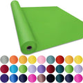 SMART&CASUAL 48" x 2,520" (210') Medium Green Kraft Craft Paper Roll for Gift Wrapping Bulletin Board Bouquet Flower Art Packing Parcel Table Covering 80GSM 55LB (Medium Green, 48" x 210') - color: Medium Green, size: 48" x 2520"