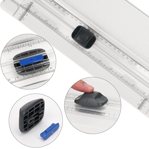 Paper Cutter Replacement Blade for Portable Trimer 12” 13” Roller Holder Cutter Replace Cutting Scoring Blade for Timmer
