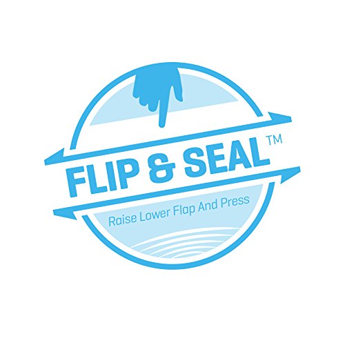 Aimoh #9 Envelopes Self Seal Flip Security Envelopes Double Window 500ct - color: Flip n Seal, size: 500 Count