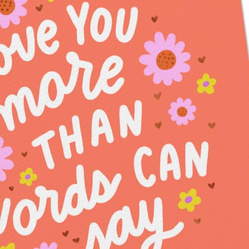Hallmark Good Mail Love Card for Friendship (Heart Hands) - style: Heart Hands