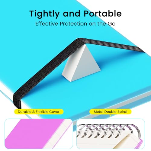 Small Pocket Notebook, Mini Notepad Spiral Notebooks Note Pads (Black, 3x5) - color: Black