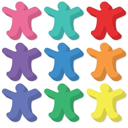 Paper People Cutouts 108pcs - color: People