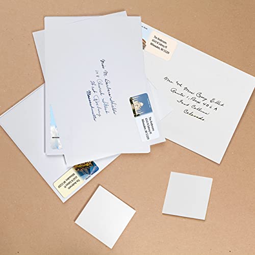 Customized Personalized Address Labels - Made in the USA by Kenco (250 Labels, World Destinations) - color: World Destinations, size: 250 Labels