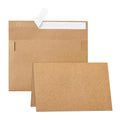 Silunkia 20 Packs Brown Blank Greeting Cards and Envelopes 4 x 6 - color: Brown, size: 4 x 6 - 20 PCS