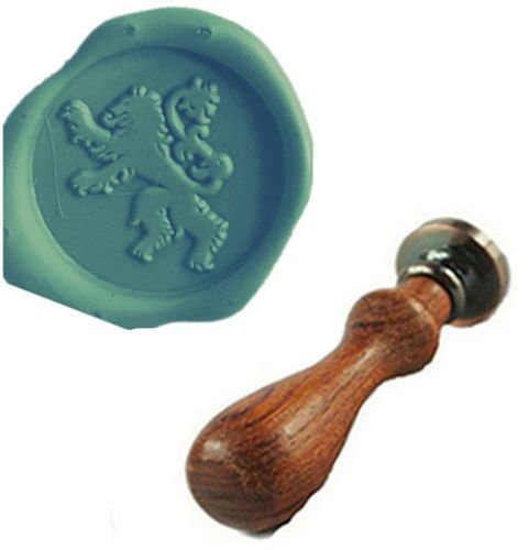 Vintage Lion Wax Seal Sealing Stamp Embellishment Wedding Invitation Card Snail Mail Wine Package Halloween Christmas Card Gift Wrapping Animal Wax Seal Stamp Set
