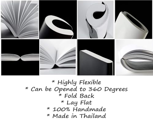 Signature Series B6 Medium with Black Cover and Ruled Premium Paper - color: Black Cover with Ruled Paper, size: B6 Medium