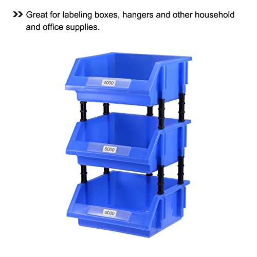 MECCANIXITY 2001 to 3000 Consecutive Number Stickers Inventory Label Black Numbers for Office Warehouse Numbering Classification - style: 2001 to 3000