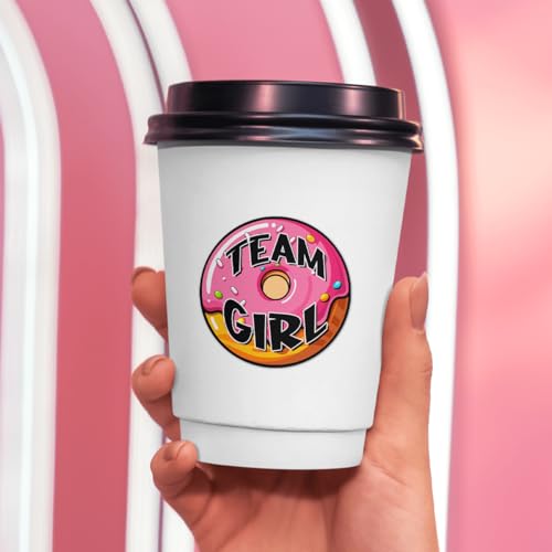 Pack 90 Pcs Team Boy Or Team Girl Stickers for Gender Reveal Party Favors Kids Boys Girls Toddlers Baby Shower Invitations Funny Cute Sticker Round Waterproof Small Vinyl Decals - color: Gender Reveal A21