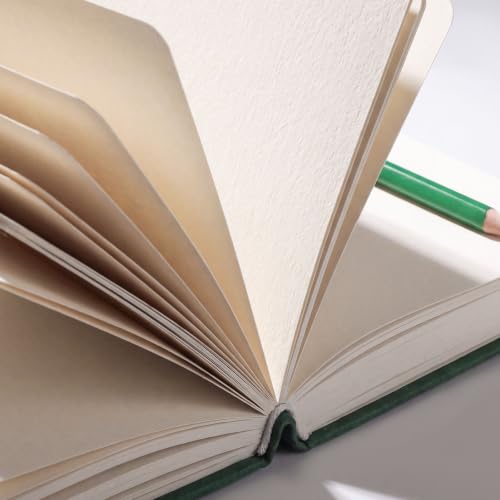 Sketch Book 5 x 5Inch, 80 Sheets Small Sketchbook, Christmas Green - color: Christmas Green