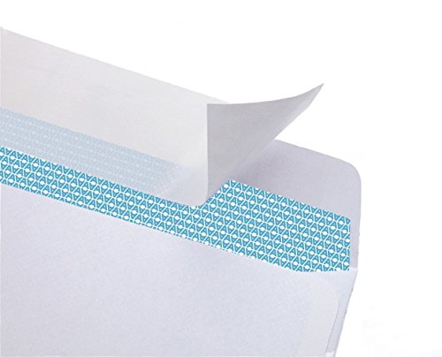 Aimoh #9 Double Window Security Envelopes, Self Seal Letter Size, 500 Ct - color: Custom Printed, size: 500 Count