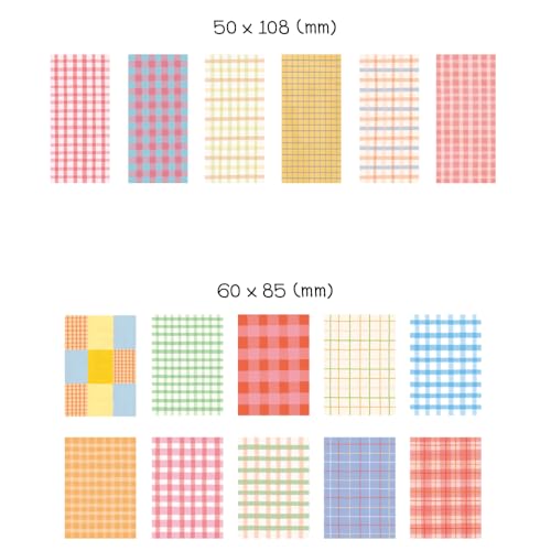 Monolike Unmatched Friends Sticker Pack Pattern Series.1 (102Pcs) - Variety Pack, Journal, Scrapbook, Waterproof, Fancy Sticker - color: Unmatched Friends Pattern Series.1
