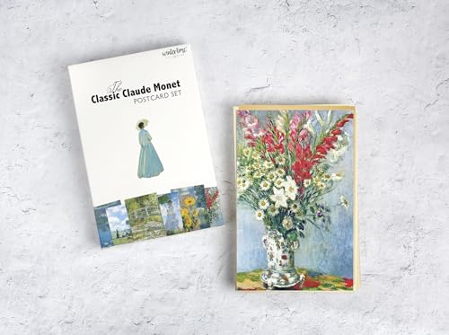 Claude Monet Postcard Set: Pack of 30 Impressionist Art Print Postcards
