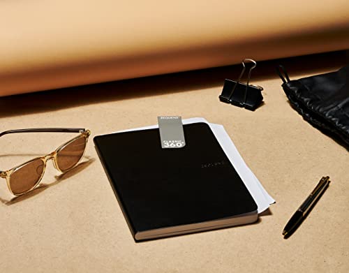 Signature Series A6 Small with Black Cover and Grid Premium Paper - color: Black Cover with Grid Paper, size: A6 Small