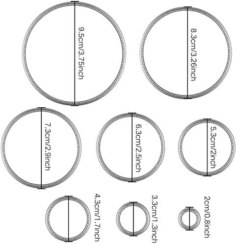 3 Pack Cutting Dies Stencil Metal Template Molds for Card Making