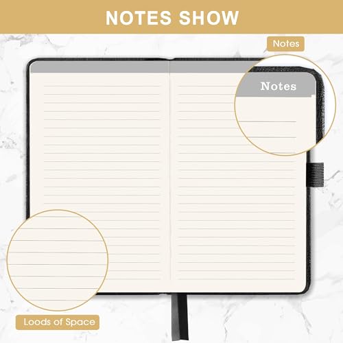 Pocket Planner/Calendar 2026-2028 - 3 Year Monthly Planner 2026-2028, Jan. 2026 - Dec. 2028(36 Months), 6.2" x 3.8", Pocket Planner with 60 Note Pages, Pen Holder, Back Pocket - Black