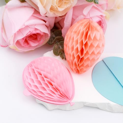 8Pcs/Set Honeycomb Paper Pads and Balloon Cutting Dies Set Whit Magnets Position.for DIY 3D Craft and Pop-Up Cards; 30 Layers 2cm Glue line Crafts Cardmaking Embellishments - color: Light Color+Balloon Dies
