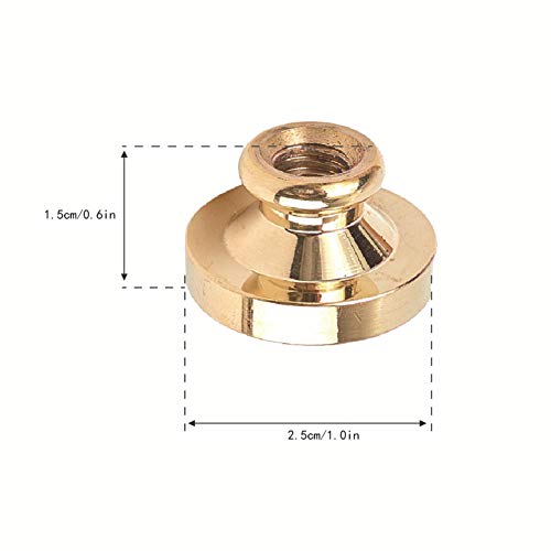 CRASPIRE Flower Wax Seal Stamp Head Replacement Cat in Wreath Removable Sealing Brass Stamp Head Olny Replacement Brass Head for Creative Gift Envelopes Invitations Cards Wine Bottle Decoration - style: Flowers and Cat