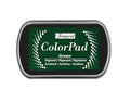 Jacquard ColorPad Archival Pigment Ink Stamp Pads- Green - Acid Free - Non-Toxic - Excellent for Blending, Embossing and Stamping - color: Green