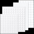 Joez Wonderful 4 Sheets Foam Adhesive Squares, 4 Sizes, White - style: 4 Sheets (6mm+12mm, 8mm+10mm)