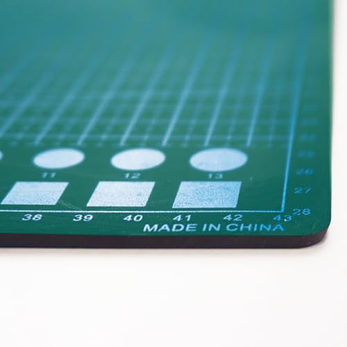 A3 Double Sided Self-Healing Cutting Mat, 12" x 18" - size: 18"L x 12"W