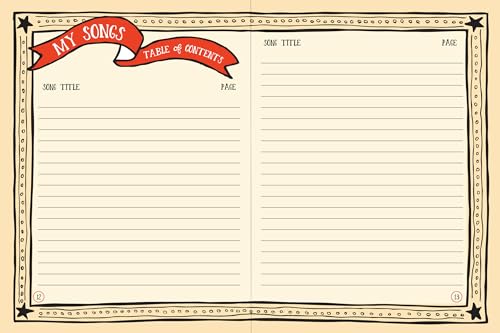 Songwriter's Journal (Diary, Notebook)