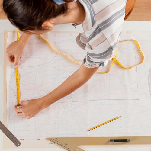 2 Rolls Tracing Paper Roll 18 Inches x 30 Yards, Large Trace Paper White Pattern Paper Tracing Paper for Drawing, Sewing, Sketch - size: 2 Roll/18in Wide