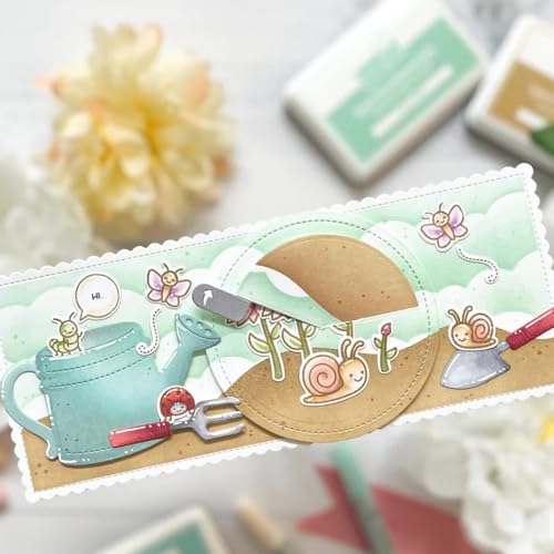 Lapoo Tool Metal Cutting Die for Scrapbooking - Durable, Cut Stencils for DIY Scrapbook Photo Album Decorative Paper Card, Card Making Supplies, Embossing (Watering Can 3.9 x 3.6 in) - color: Watering Can 3.9 x 3.6 in