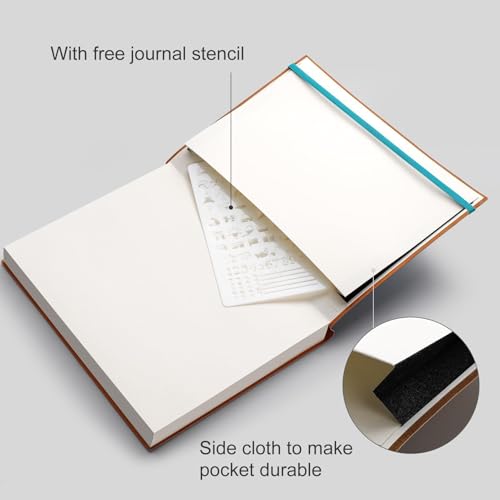 AHGXG Dotted Journal, 320 Pages, B5 (7.6'' X 10'') - color: Cyan, size: B5