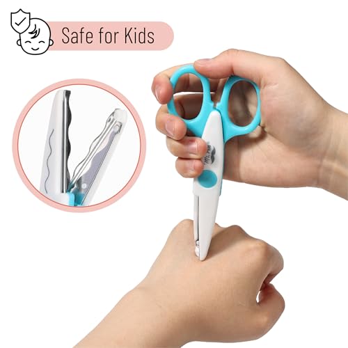Mr. Pen- Craft Scissors Decorative Edge, 6 Pack, Retro Colors - color: Retro
