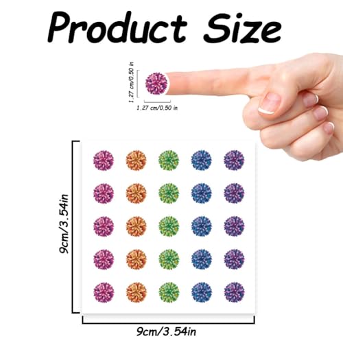 AHANDMAKER 500Pcs Cheerleading Planner Stickers Self-Adhesive Decals Cheerleading Program Stickers for Planner Calendar Scrapbook Crafting Arts Gift Bag Seal Theme Party Decor - style: Cheerleading