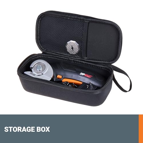 WORX Cordless Fabric & Cardboard Cutting Scissors, 4V ZipSnip, WX082L.2 - style: 4V Zipsnip (2 Blades & Storage Bag included)