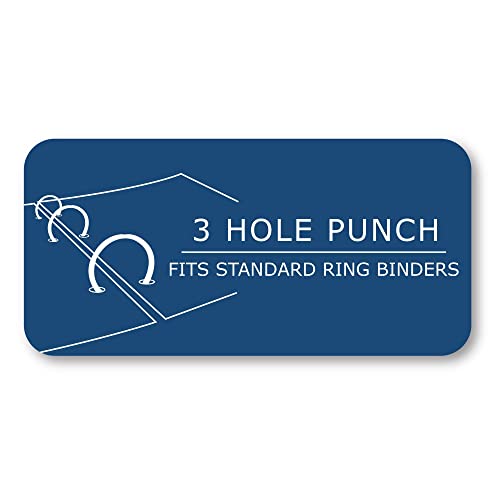 Roaring Spring Loose Leaf Music Filler Paper, 20 Sheets 8.5"x11" with 12 Staves of Music Lines, Heavyweight 24# Smooth White Paper, 3 Hole Punched (Pack of 2) - size: 11" x 8.5" 20 Sheets (Pack of 2)