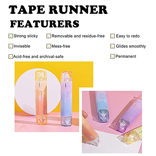 2 in 1 Correction Tape and Double Sided Tape Roller - style: BP-03