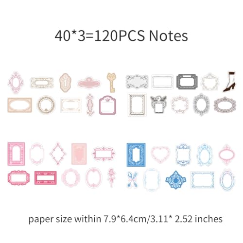 120PCS Vintage Ephemera Pack Decorative Scrapbook Paper for Journaling Junk Journals, Scrapbooking & Card Making