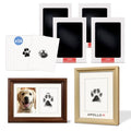 MYPAWLETS Pet Pawprint Ink Pads & Frames Kit,Dog Nose Print,4 Pack - size: 4 Packs-Medium