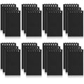 Hooqict 24 Pack Small Pocket Notebook Black Mini Notebooks Party Favors Bulk Spiral Notepads with Lined Pages, Memo Pads Pocket Size for Work, Office, Travel, Classroom, 3.9 x 2.4 Inches - style: Black