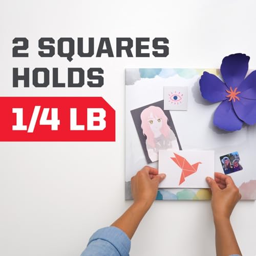 Scotch Removable Double-Sided Mounting Squares, 35 Squares per Pack - size: 0.68"
