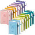 Oucaru Small Notebook 16 Pack, A6 Pocket Notebook with Butterfly Design - color: A-Candy Colors, style: 16 Pack