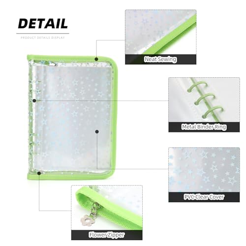 2PCS Sticker Storage Organizer,A5 Album Storage Binder