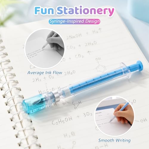 36Pcs Syringe Shaped Gel Pens for Nurses, Healthcare Workers