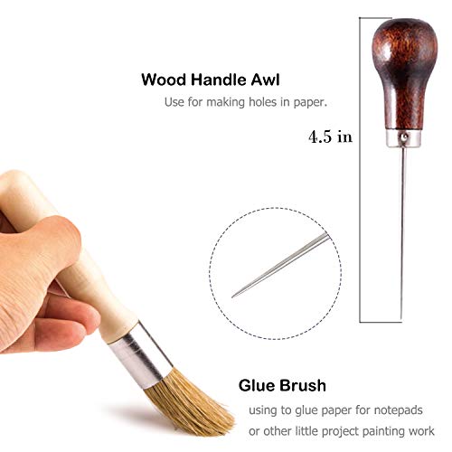 KOOTIKO Bookbinding Kit Supplies Starter Tools Set