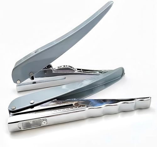 Single Hole Punch, Heavy Duty Hole Puncher Handheld Paper Puncher Small Hole Punch for Crafts Cards Paper Tags Scrapbook-1/8 inch (3mm) - size: 1/8 inch (3 mm)